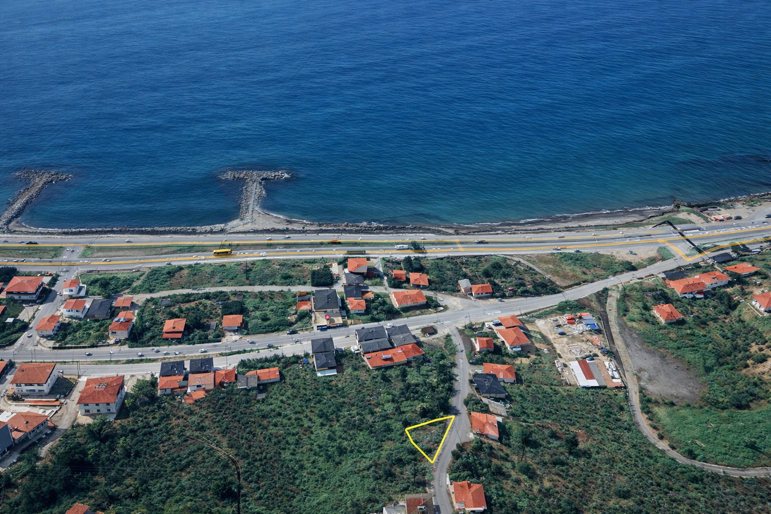 Trabzon Arsin Yeşilyalı’da Deniz Manzaralı Satılık Arsa – 4 Kat İmarlı - Satılık Arsa fotoğraf 3