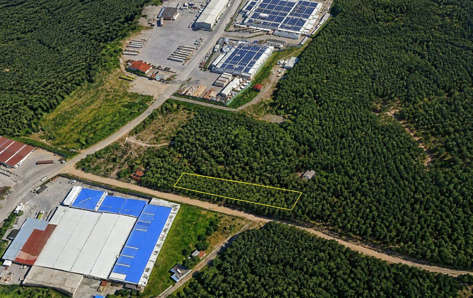 Hendek Çamlıca'da 1578m² Satılık Tarla fotoğraf 3