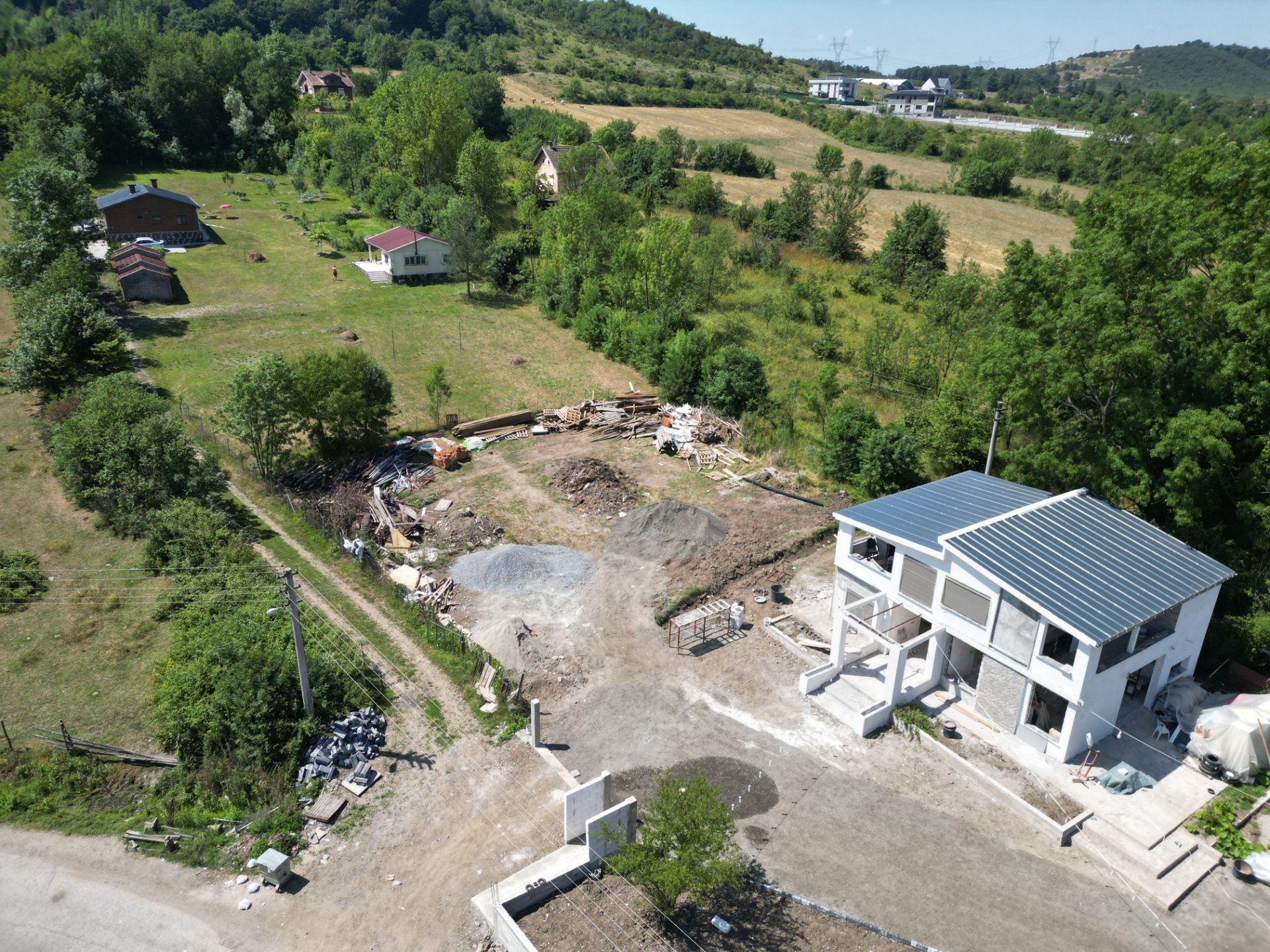 Sakarya Hendek Beylice'de 500m² Elektrik ve Su Bağlantılı Arsa fotoğraf 2